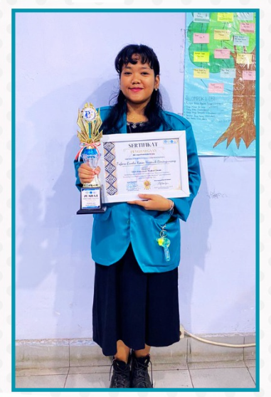 JUARA 1 Cipta Lagu Anak Tingkat Umum dalam acara PGSD FAIR 2025